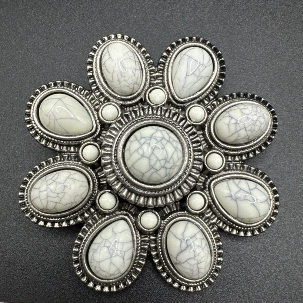 Premier Designs‎ Posy Brooch Or Necklace Pendant New Old Stock